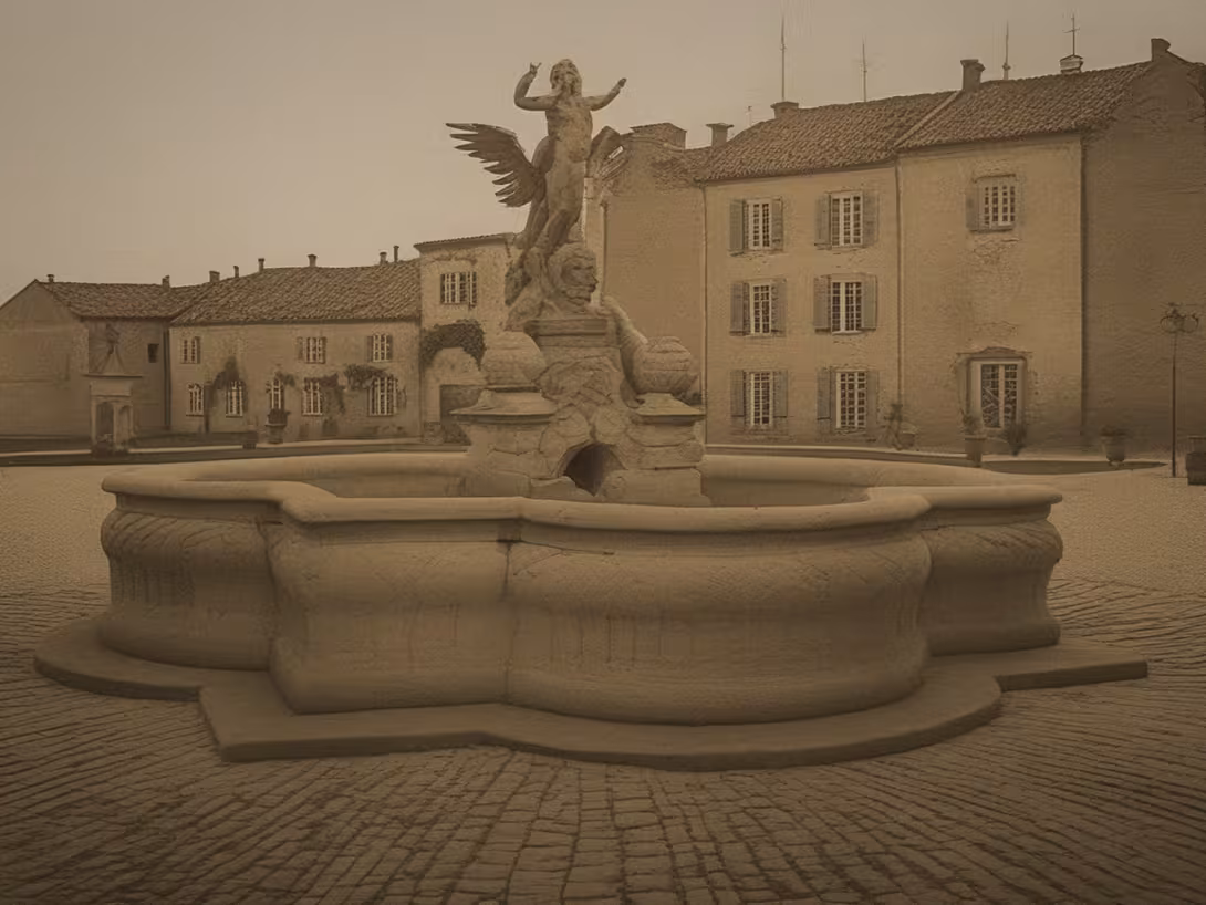 Historická podoba – Ganymedova kašna