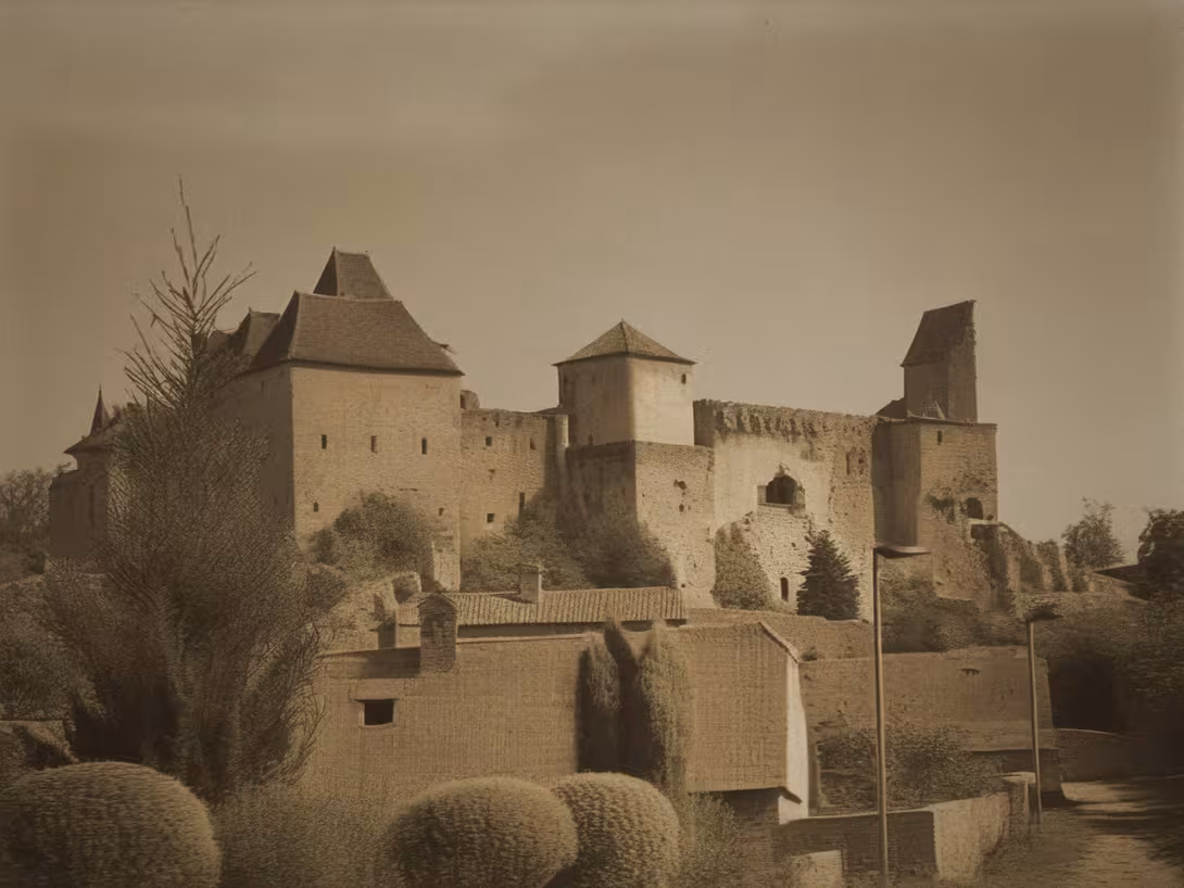 Historická podoba – hrad Lipnice nad Sázavou
