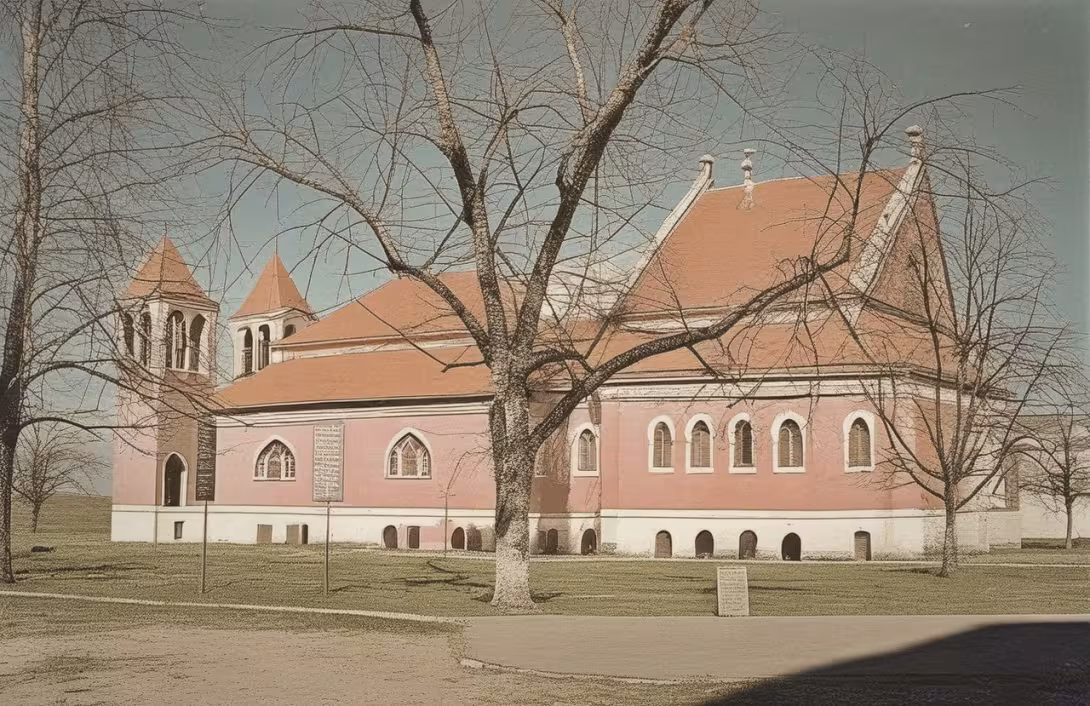 Historická podoba – Husův sbor v Českých Budějovicích