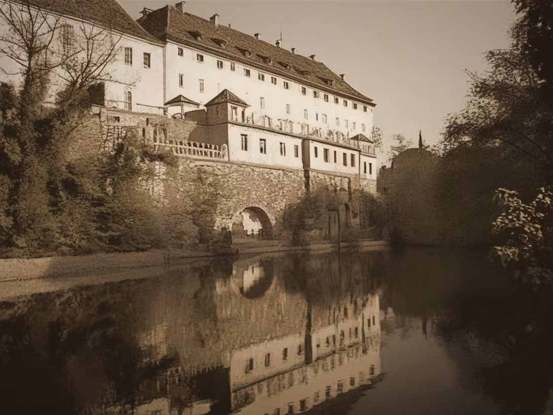 Historická podoba – jezuitská kolej v Českém Krumlově