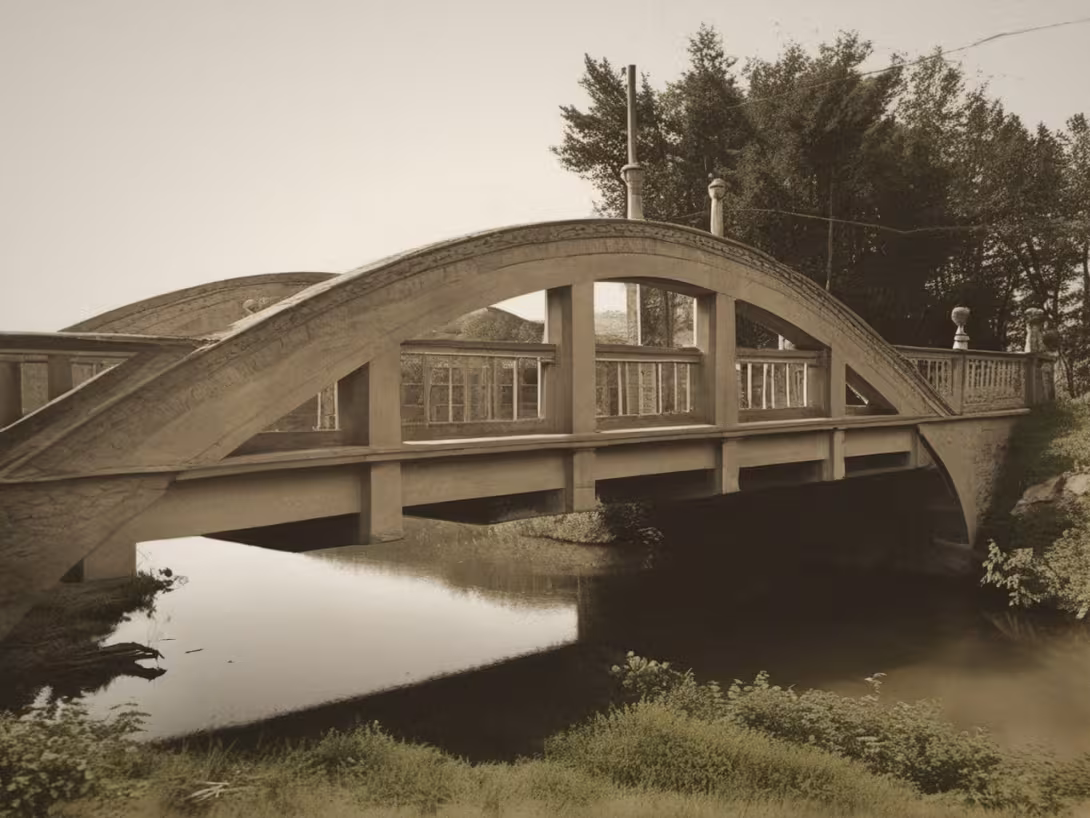 Historická podoba – Křinecký most