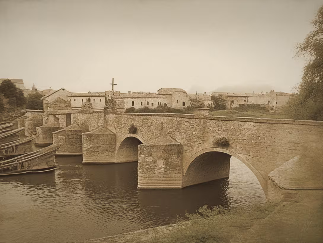Historická podoba – Kamenný most v Písku