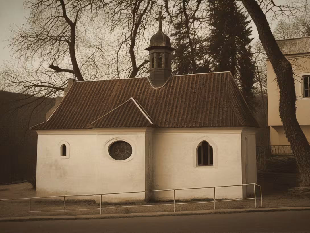 Historická podoba – kaple Nanebevzetí Panny Marie (Košíře)