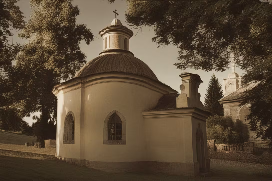 Historisches Erscheinungsbild – Kaple Nejsvětější Trojice (Dejvice)
