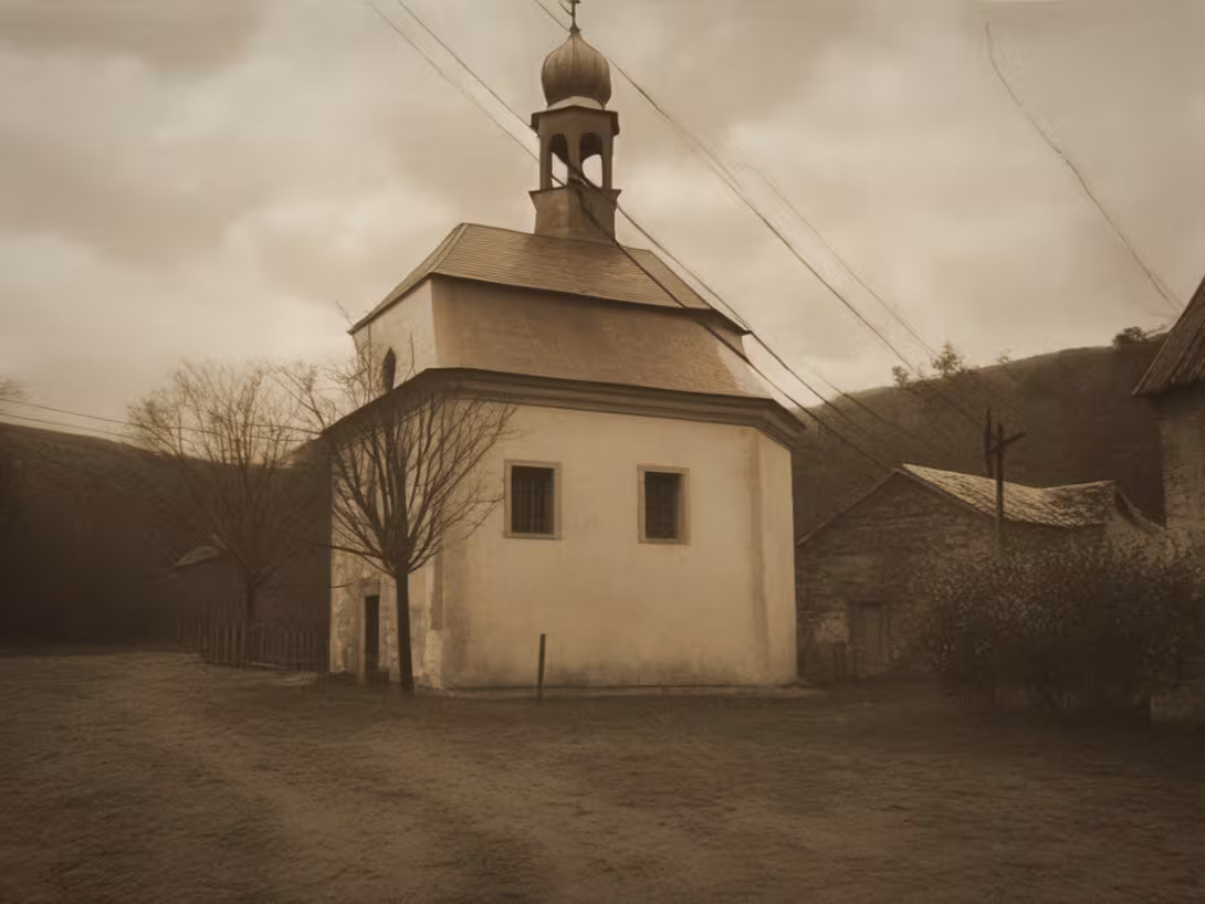 Historická podoba – kaple Nejsvětější Trojice (Svor)