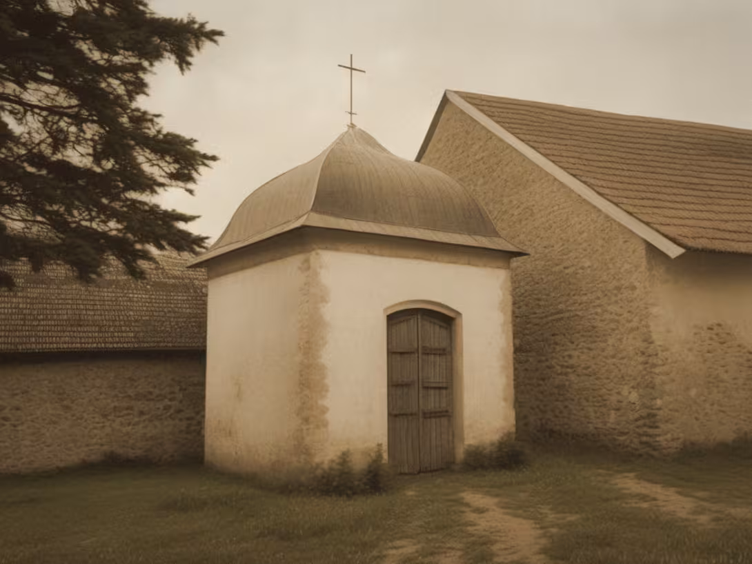 Historická podoba – kaple Nejsvětějšího Srdce Ježíšova v Kácově