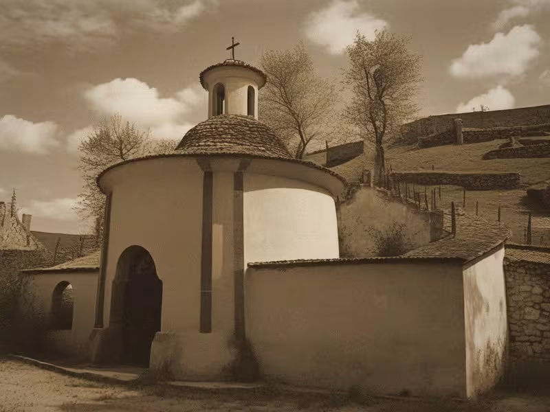Historická podoba – kaple Panny Marie (Dolánky nad Ohří)