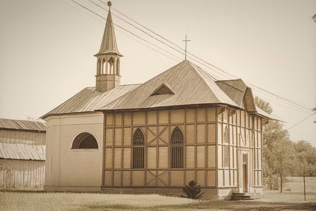 Historická podoba – kaple Panny Marie (Kunčice nad Labem)