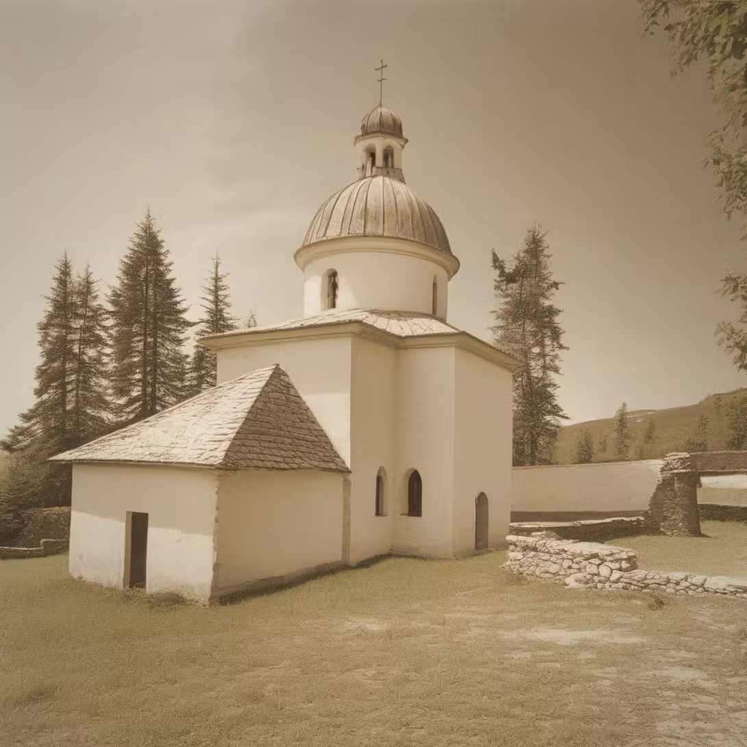 Historical appearance – kaple svaté Anny (Pustiměř)