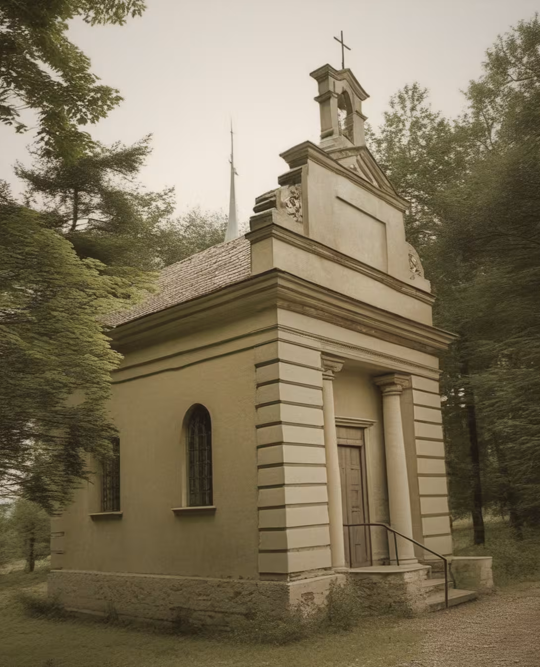Historická podoba – kaple svaté Anny v Karviné Darkově