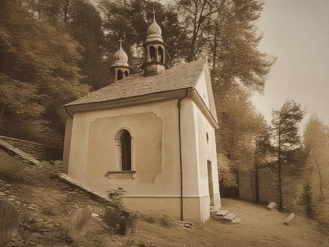 Historical appearance – kaple svaté Barbory (Jáchymov)