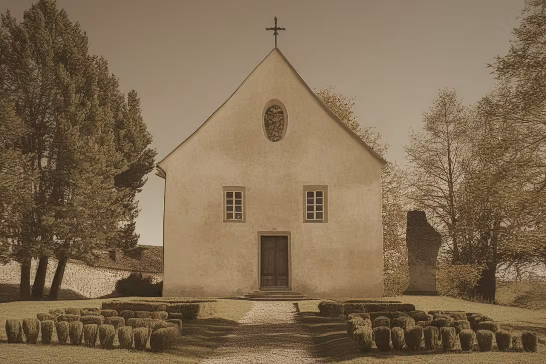 Wygląd historyczny – kaple svaté Barbory (Křižanov)
