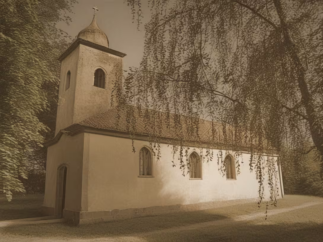 Historická podoba – kaple svatých Fabiána a Šebestiána v Žalanech
