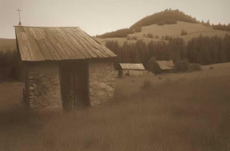 Historická podoba – kaple svatého Antonína Paduánského (Vlčí Hora)