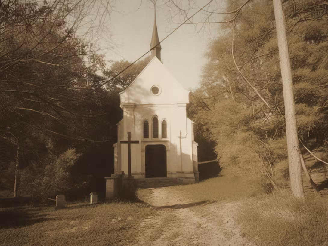 Historická podoba – kaple svatého Cyrila a Metoděje (Hamiltony)