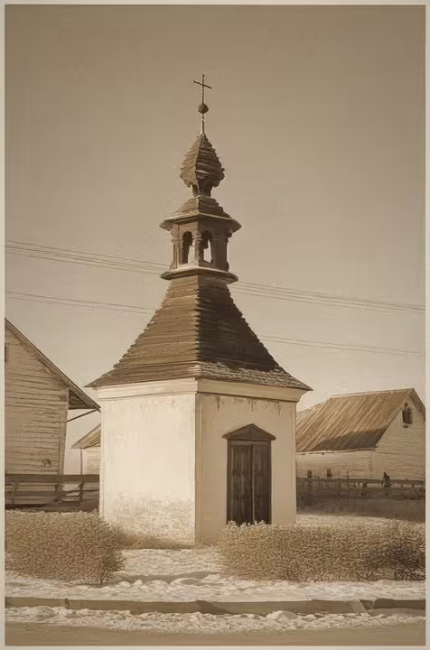 Wygląd historyczny – kaple svatého Floriána (Dolany)