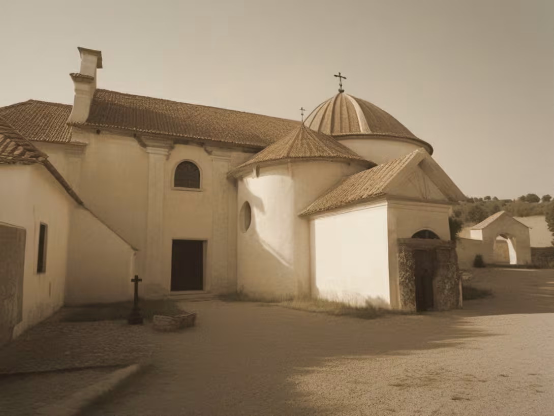Historická podoba – kaple svatého Jana Křtitele ve Slavkově u Brna