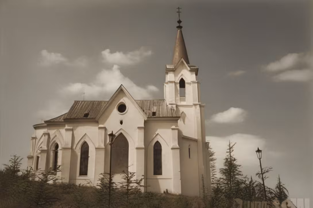Historisches Erscheinungsbild – kaple svatého Kříže (Pelhřimov)