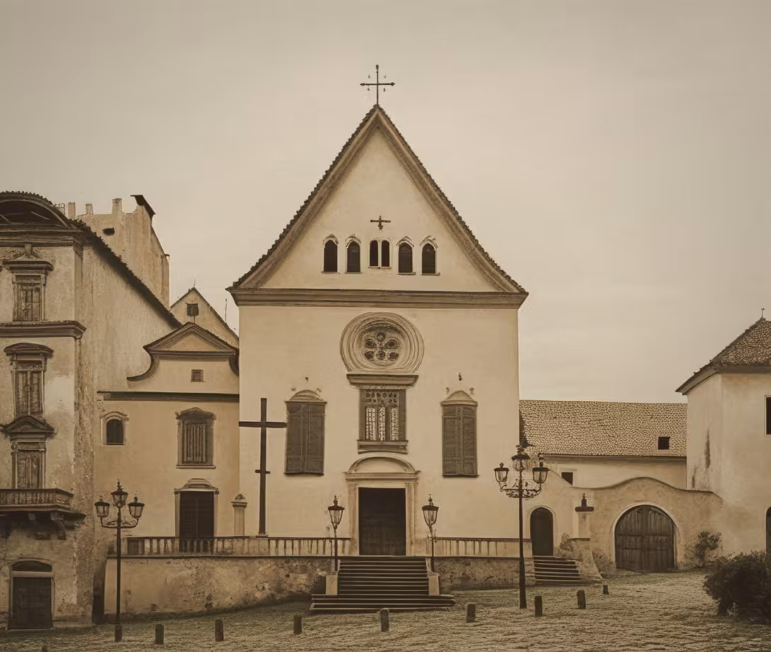 Historická podoba – kapucínský klášter v Brně