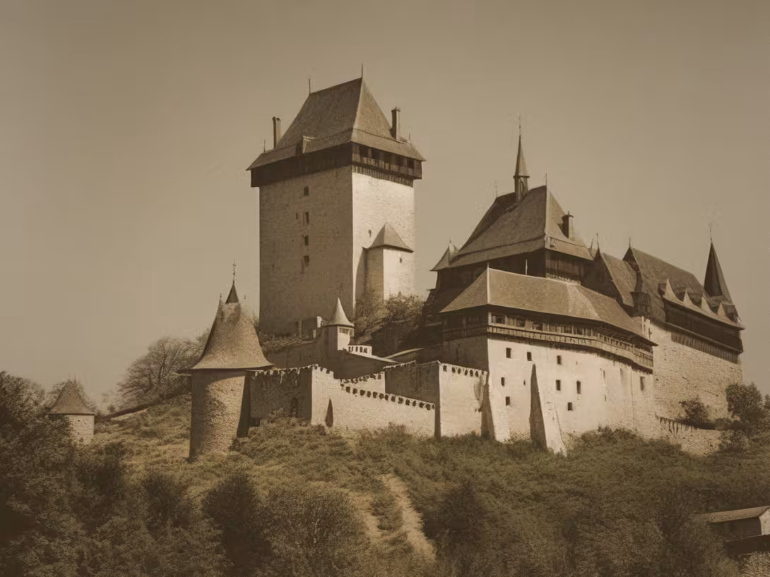Historická podoba – Karlštejn