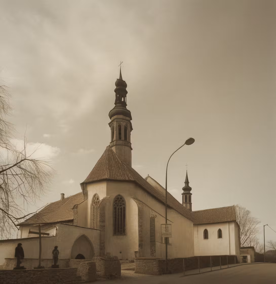 Historická podoba – Kostel Čtrnácti svatých pomocníků (Kadaň)
