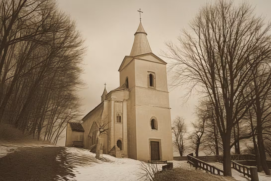 Historická podoba – kostel Archanděla Michaela (Andělská Hora)
