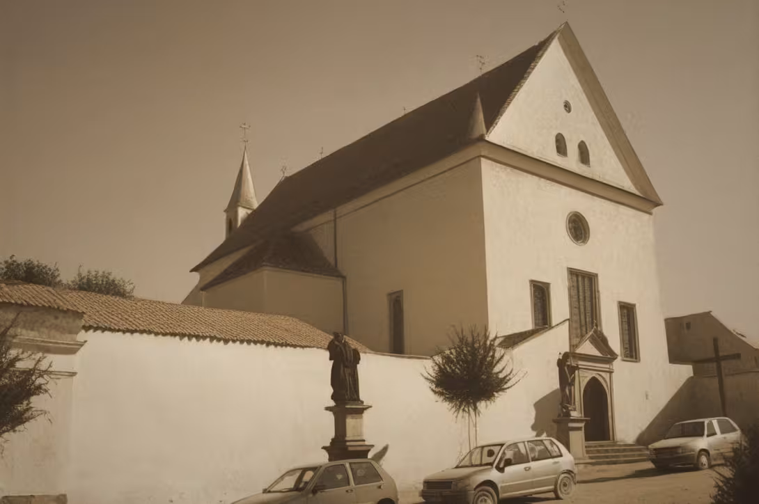 Historická podoba – Kostel Korunování Panny Marie