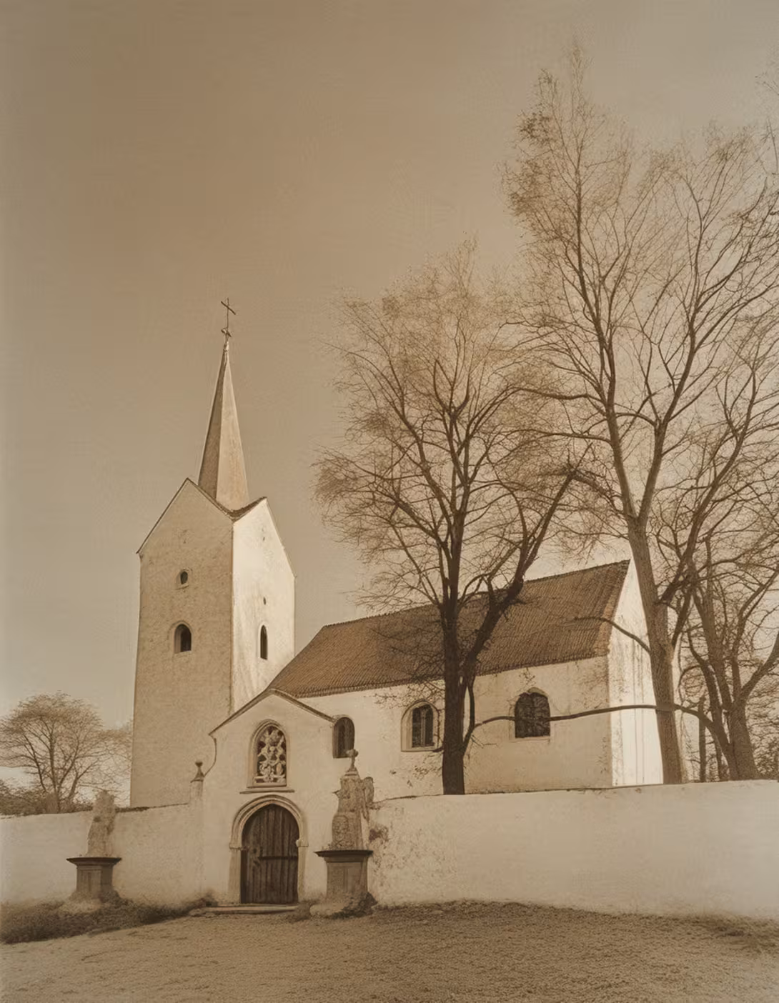 Wygląd historyczny – kostel Matky Boží v Telči