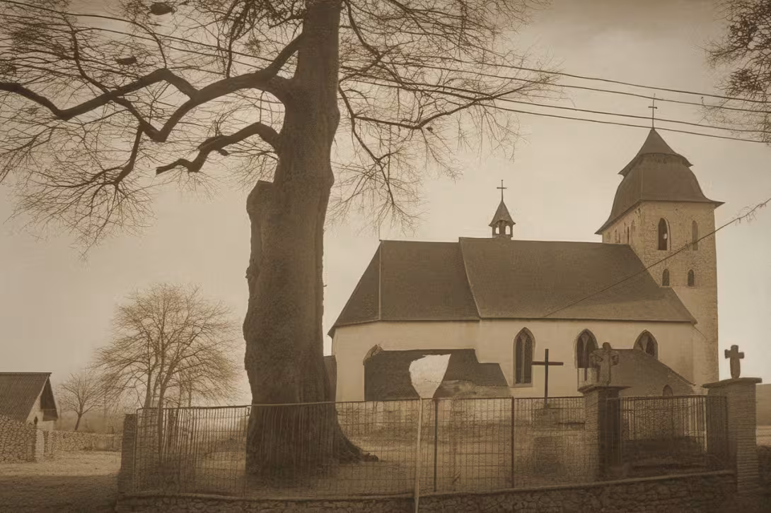 Historická podoba – Kostel Nanebevzetí Panny Marie (Číhošť)