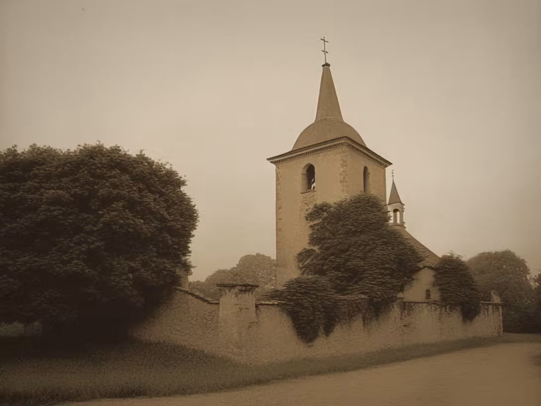 Historická podoba – Kostel Nanebevzetí Panny Marie (Bošín)