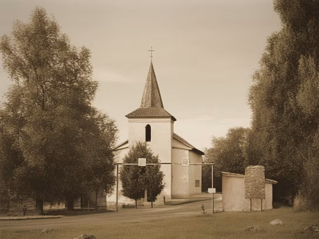 Historická podoba – Kostel Nanebevzetí Panny Marie (Chotěšov)