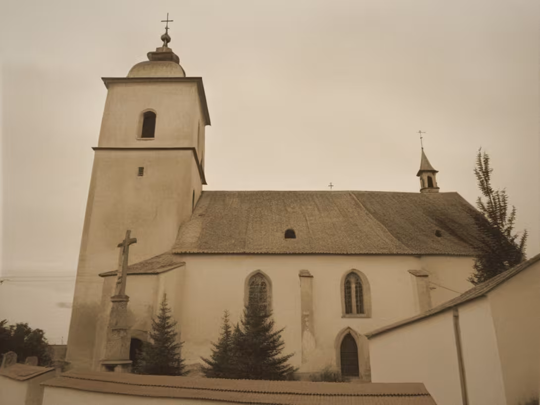 Historical appearance – Kostel Nanebevzetí Panny Marie (Fryčovice)