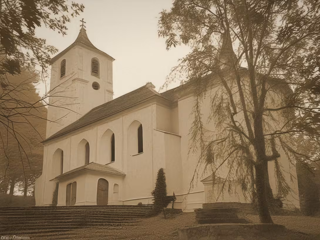 Wygląd historyczny – kostel Nanebevzetí Panny Marie (Horní Maršov)