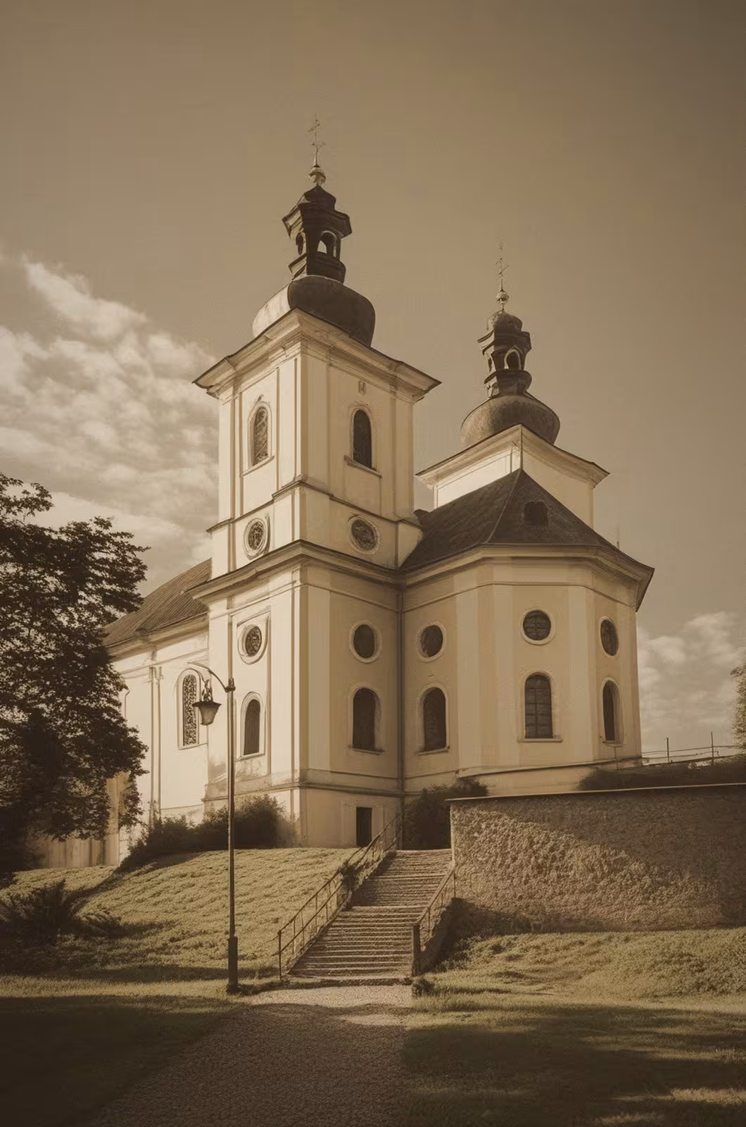Historická podoba – Kostel Nanebevzetí Panny Marie (Kynšperk nad Ohří)