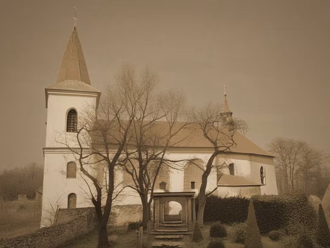Historical appearance – Kostel Nanebevzetí Panny Marie (Libořice)