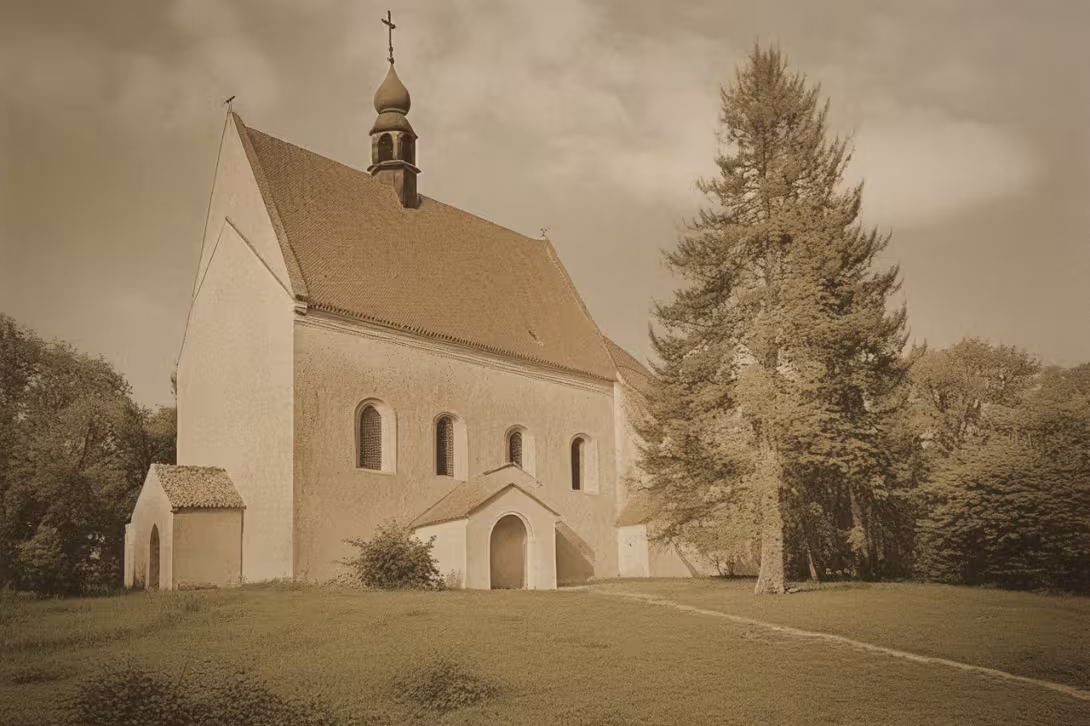 Wygląd historyczny – Kostel Nanebevzetí Panny Marie (Libčany)