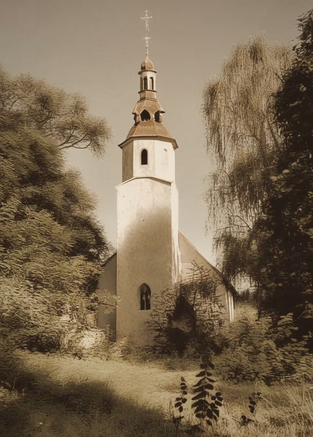 Historical appearance – Kostel Nanebevzetí Panny Marie (Nová Ves)