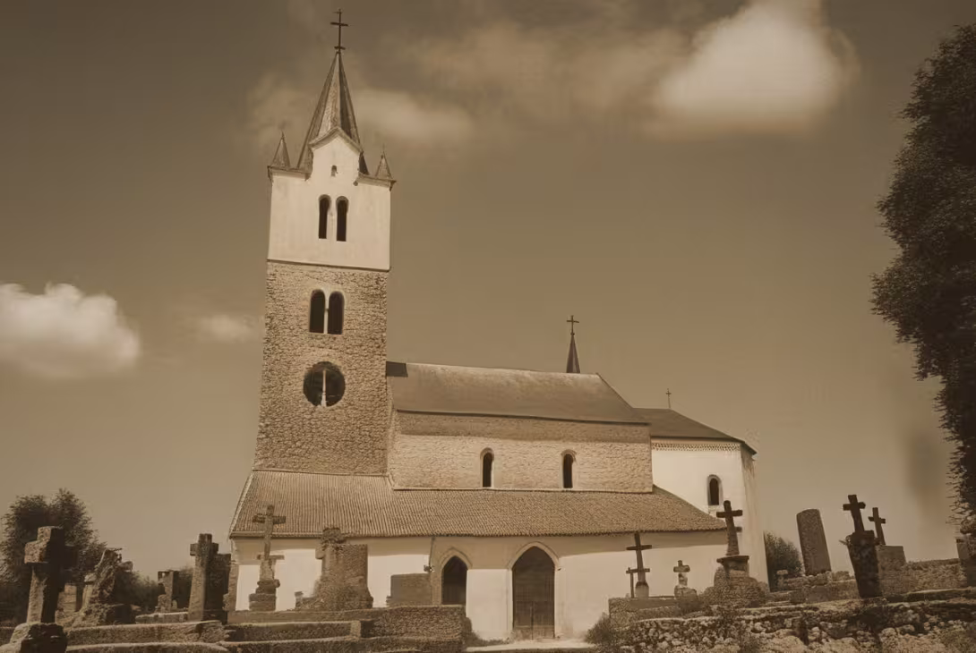 Historická podoba – Kostel Nanebevzetí Panny Marie (Obděnice)