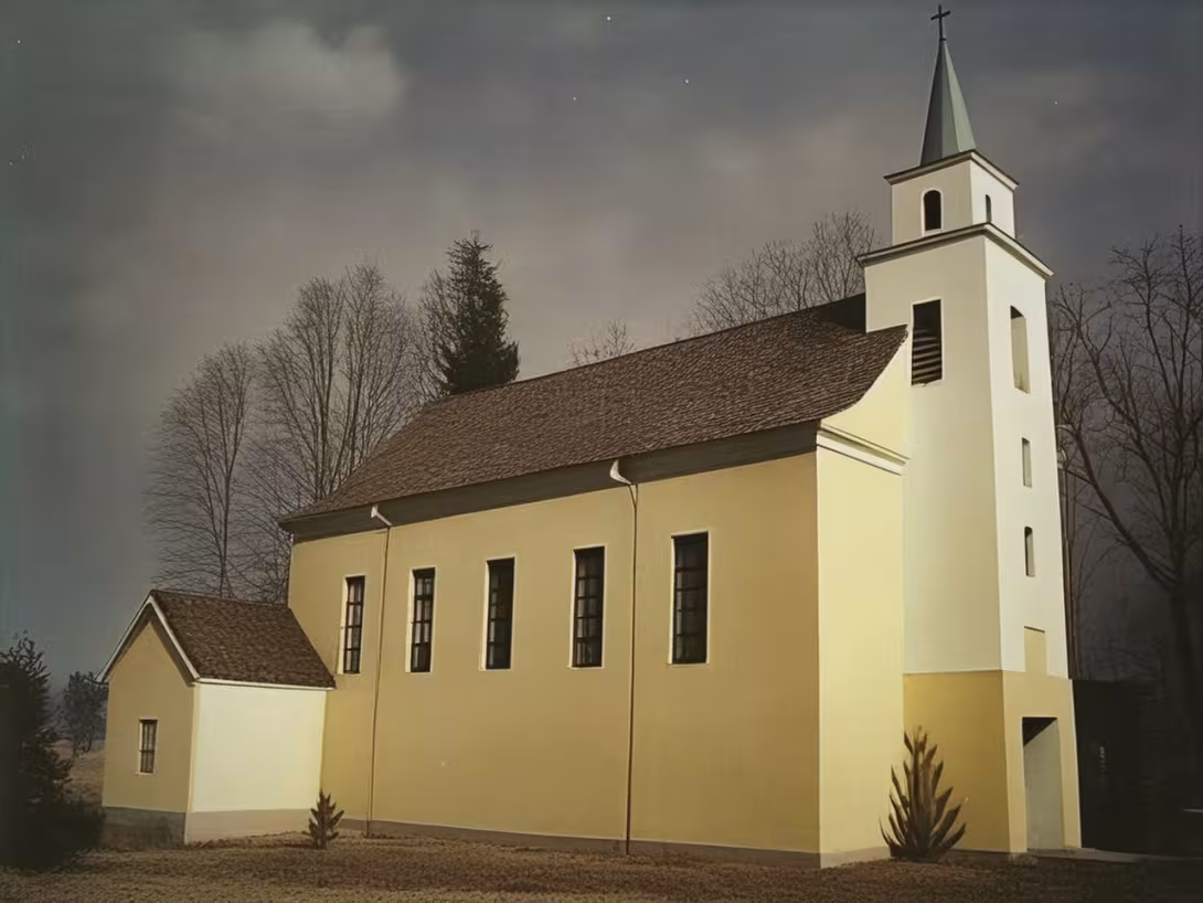 Wygląd historyczny – kostel Nanebevzetí Panny Marie (Puklice)