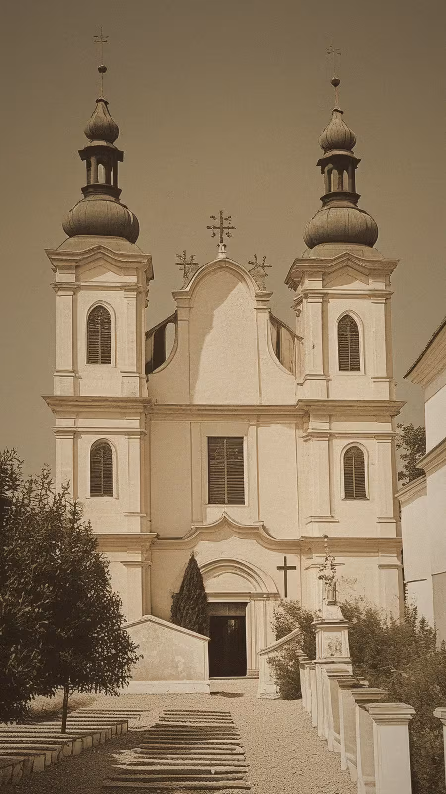 Historisches Erscheinungsbild – Kostel Nanebevzetí Panny Marie (Strážnice)