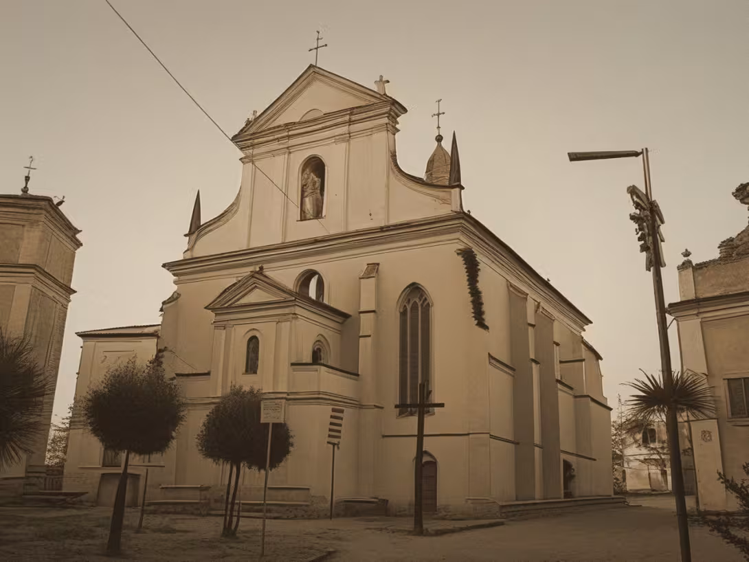Historická podoba – kostel Nanebevzetí Panny Marie  v Mladé Boleslavi
