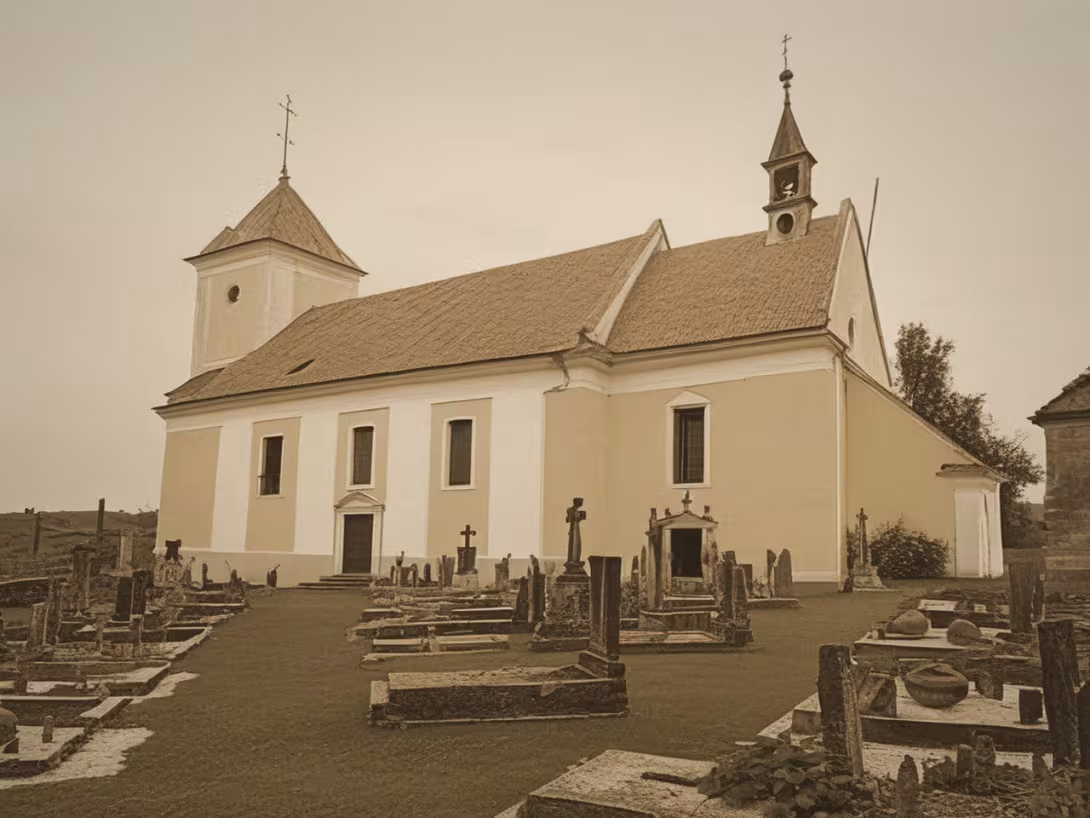 Historická podoba – Kostel Nanebevzetí Panny Marie (Velká Jesenice)