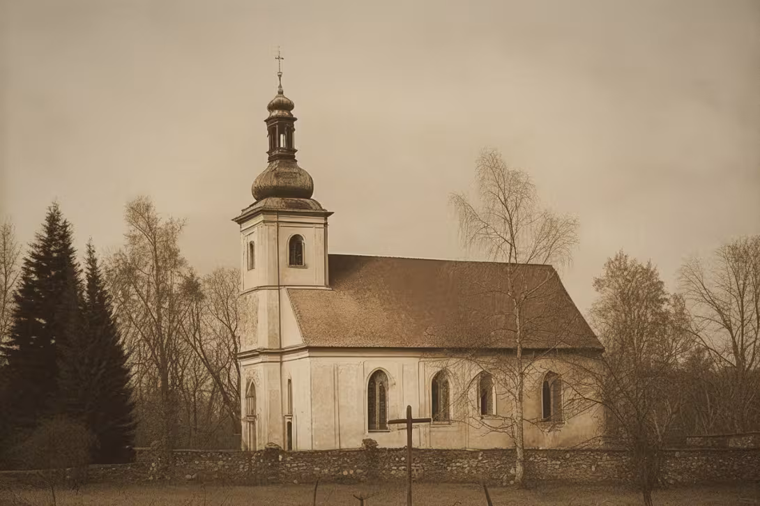 Historická podoba – Kostel Nanebevzetí Panny Marie v Doubici