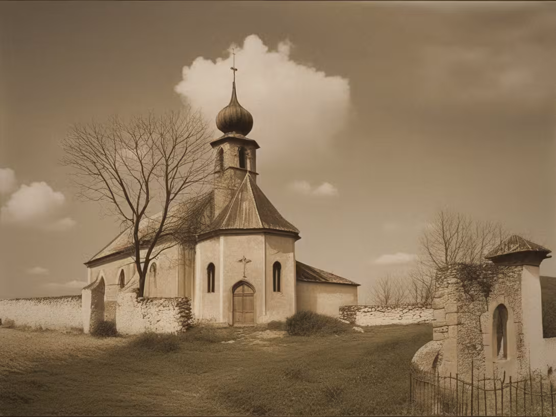 Historisches Erscheinungsbild – Kostel Narození Panny Marie (Mory)