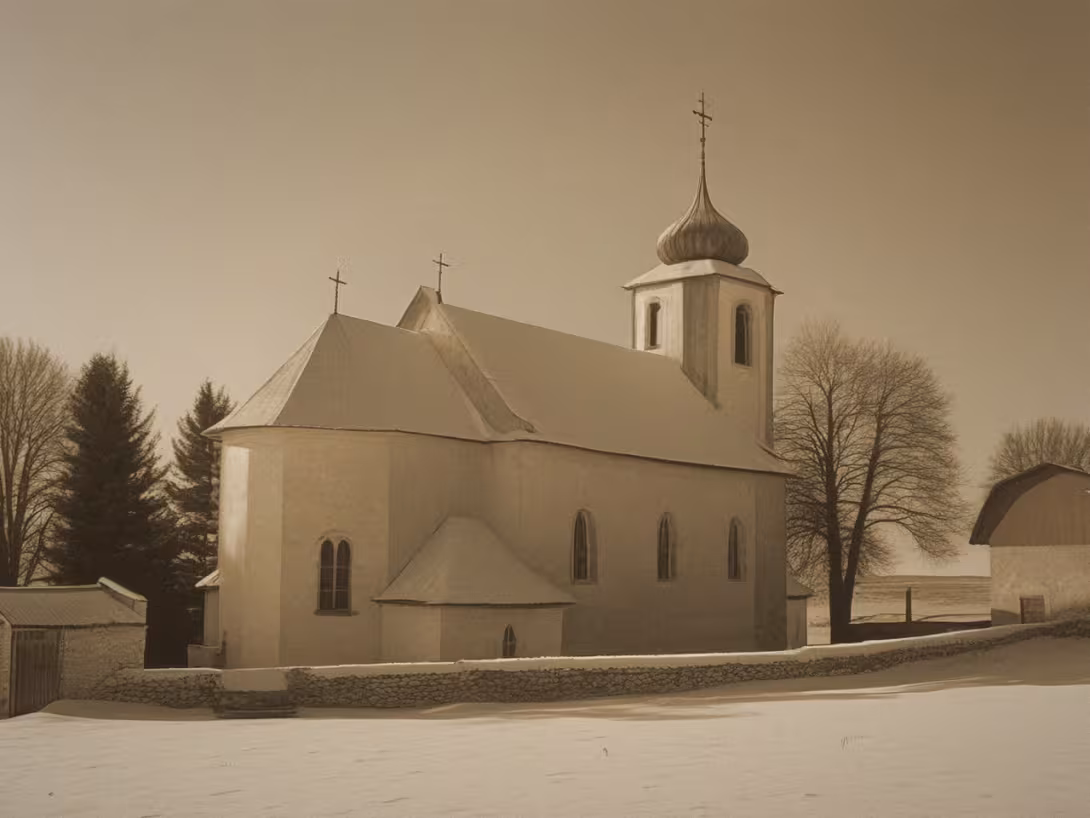 Historical appearance – Kostel Narození Panny Marie (Vojtíškov)