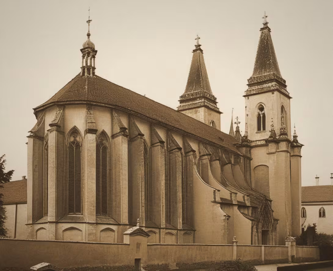 Historická podoba – Kostel Narození Panny Marie v Roudnici nad Labem