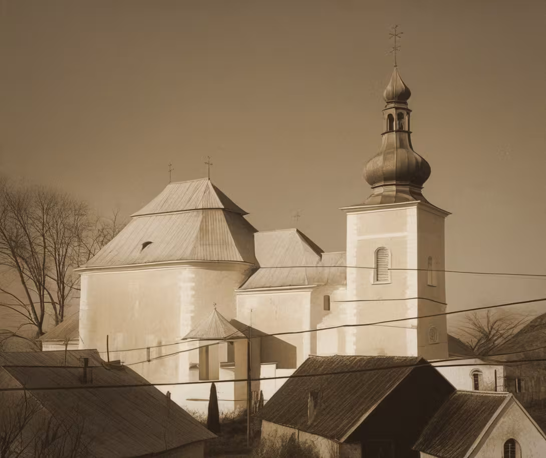 Historická podoba – Kostel Navštívení Panny Marie (Obyčtov)