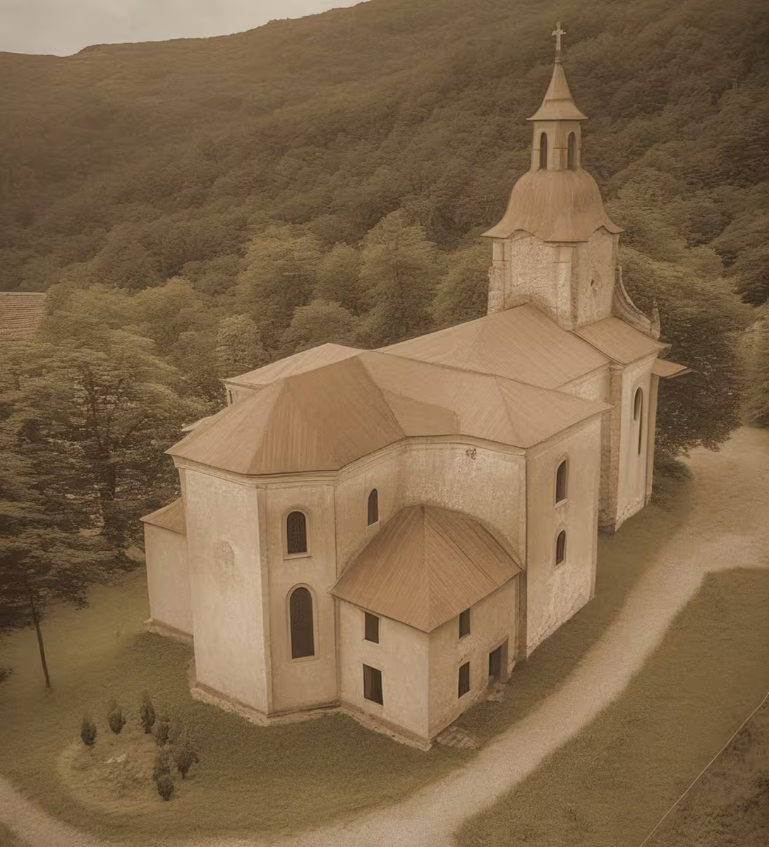 Historická podoba – Kostel Nejsvětější Trojice (Žacléř)