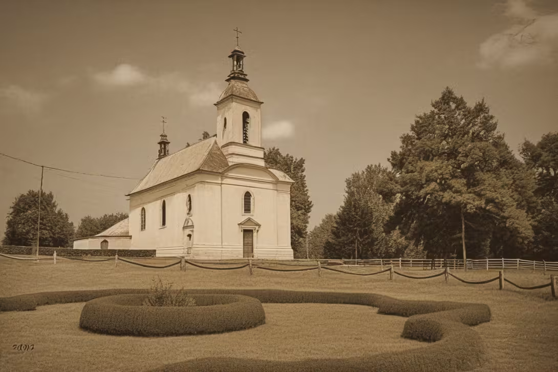 Historická podoba – Kostel Nejsvětější Trojice (Dobříš)