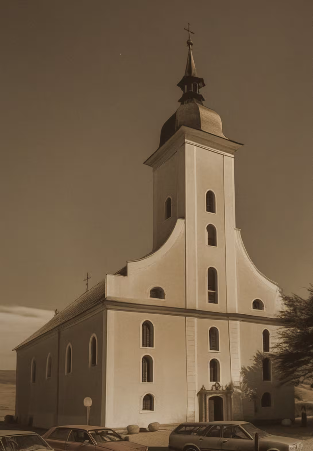 Historická podoba – kostel Nejsvětější Trojice (Javorník)